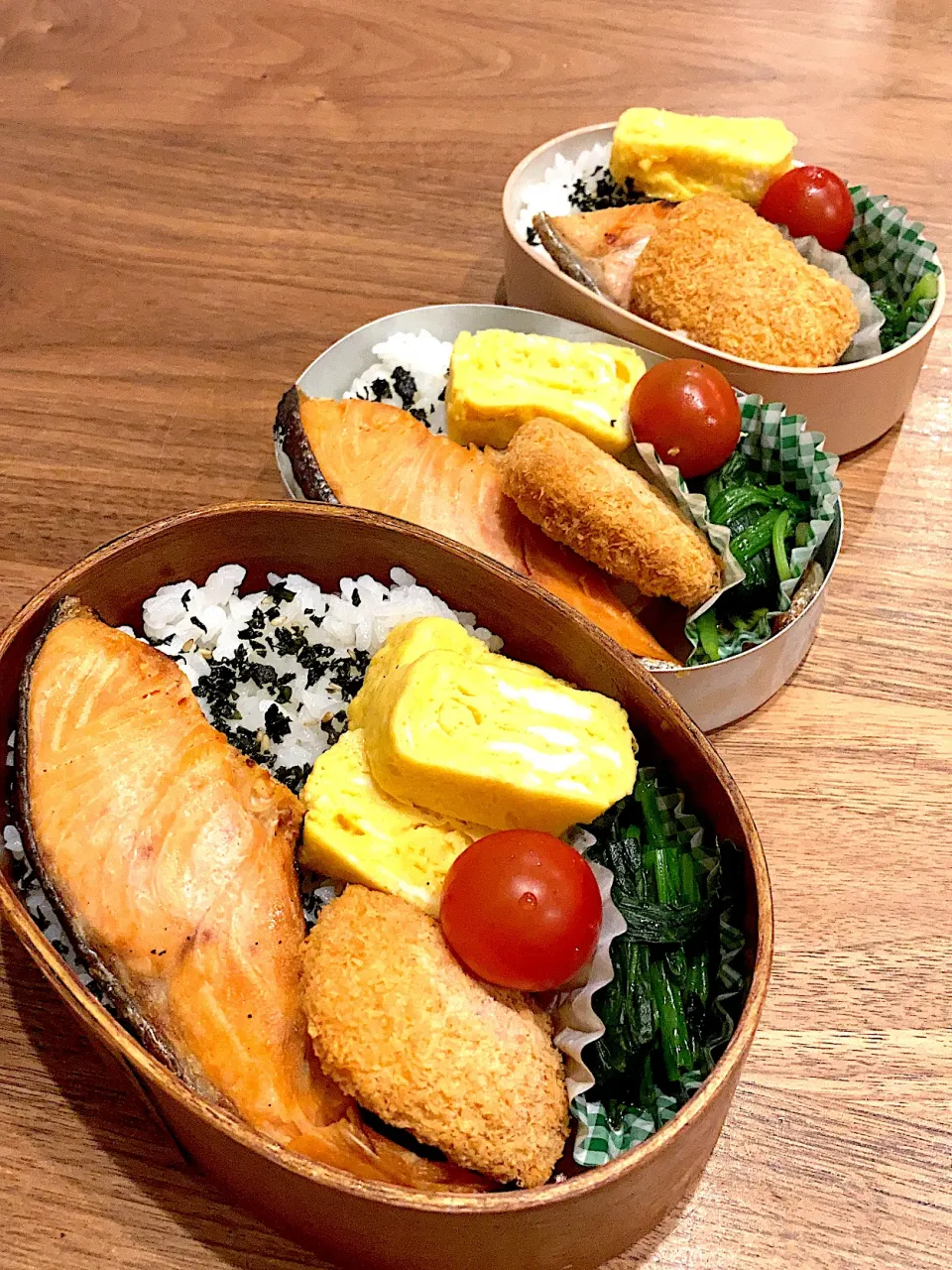 Snapdishの料理写真:2021.4.7.始業式のお弁当🍙|りいたあさん