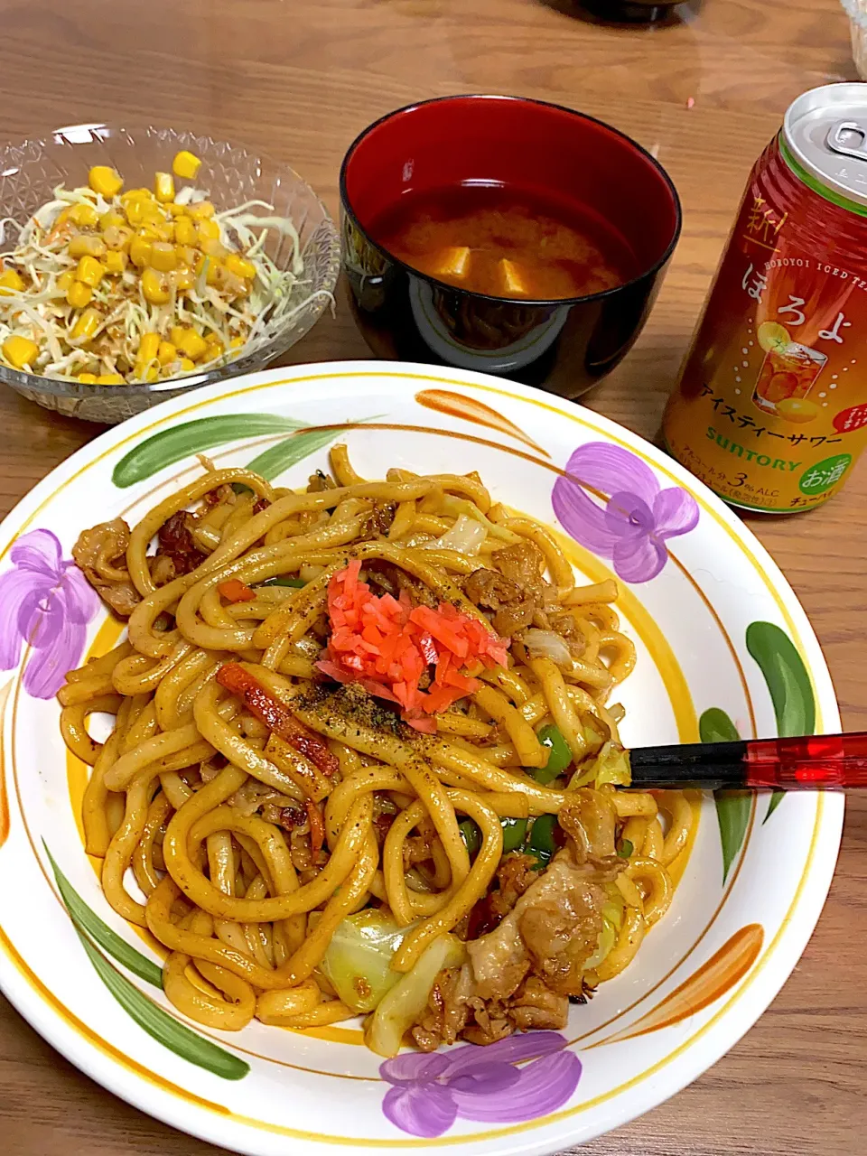 Snapdishの料理写真:焼うどんw|ゆーママさん