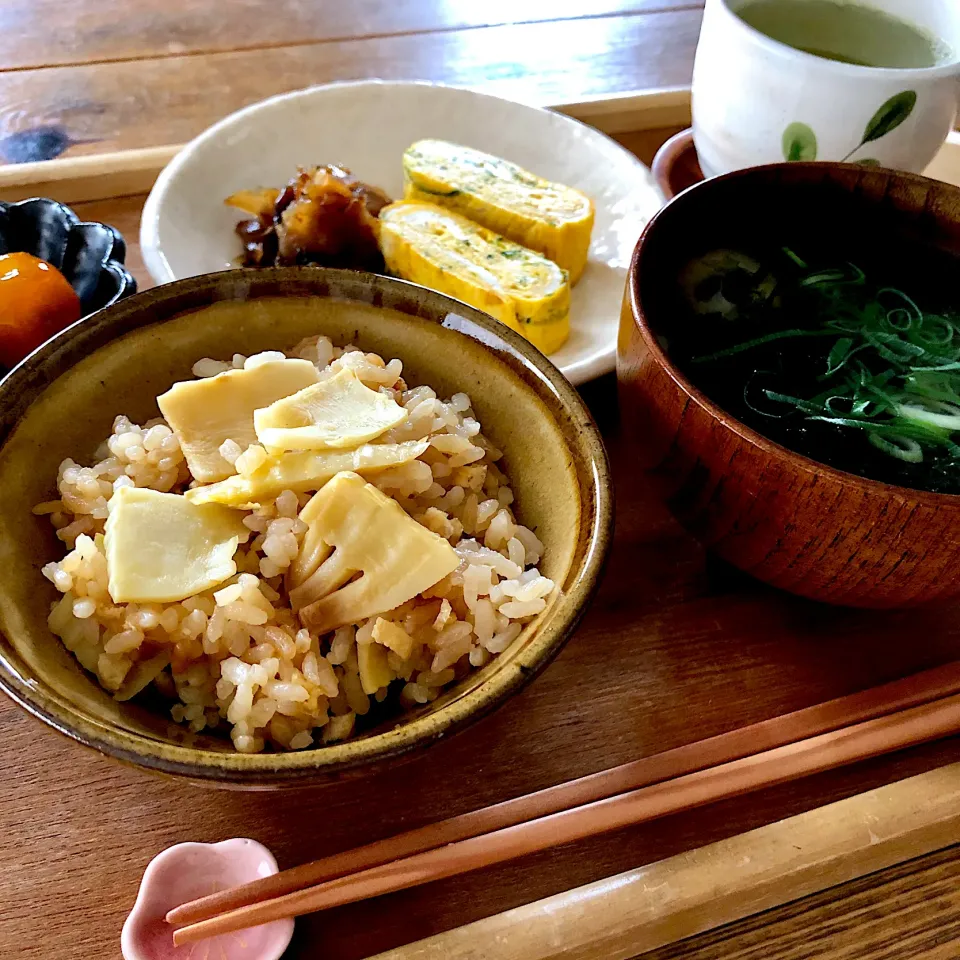 Snapdishの料理写真:ある日の朝ごはん 🍚🥢|sato*さん