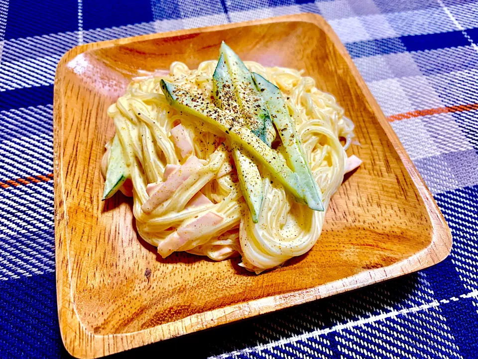 隠し味は醤油！カレー風味の春雨サラダ！|Hodakaさん