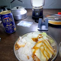 Snapdishの料理写真:キャンプ飯|hashimoyashiさん