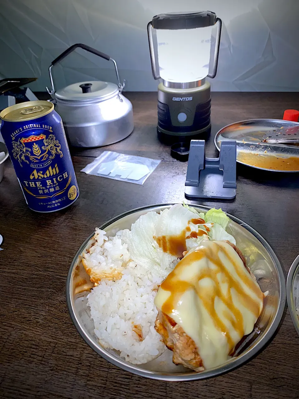 Snapdishの料理写真:キャンプ飯|hashimoyashiさん