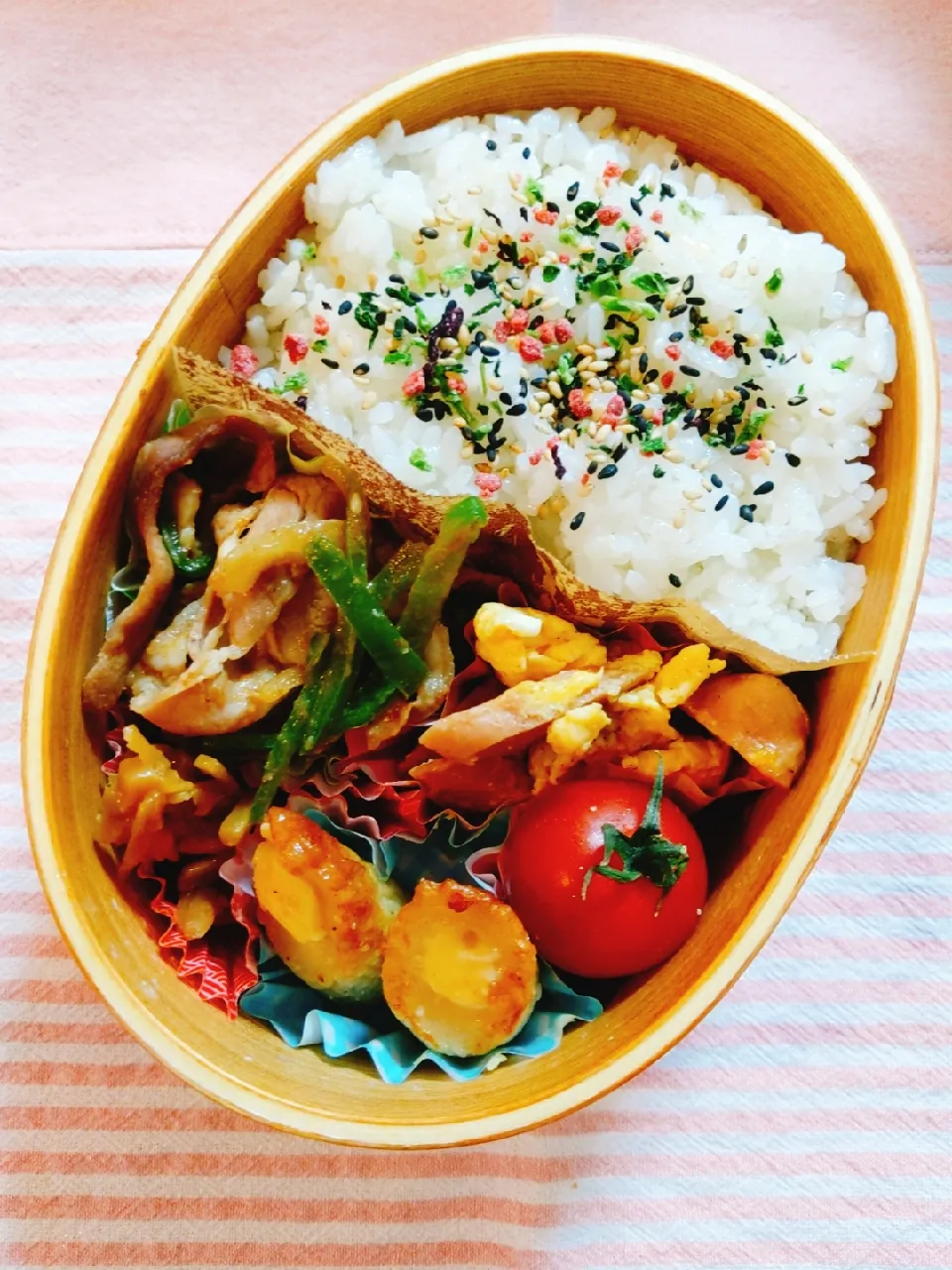 Snapdishの料理写真:今日のお弁当🍱木曜日😊|ゆかさん