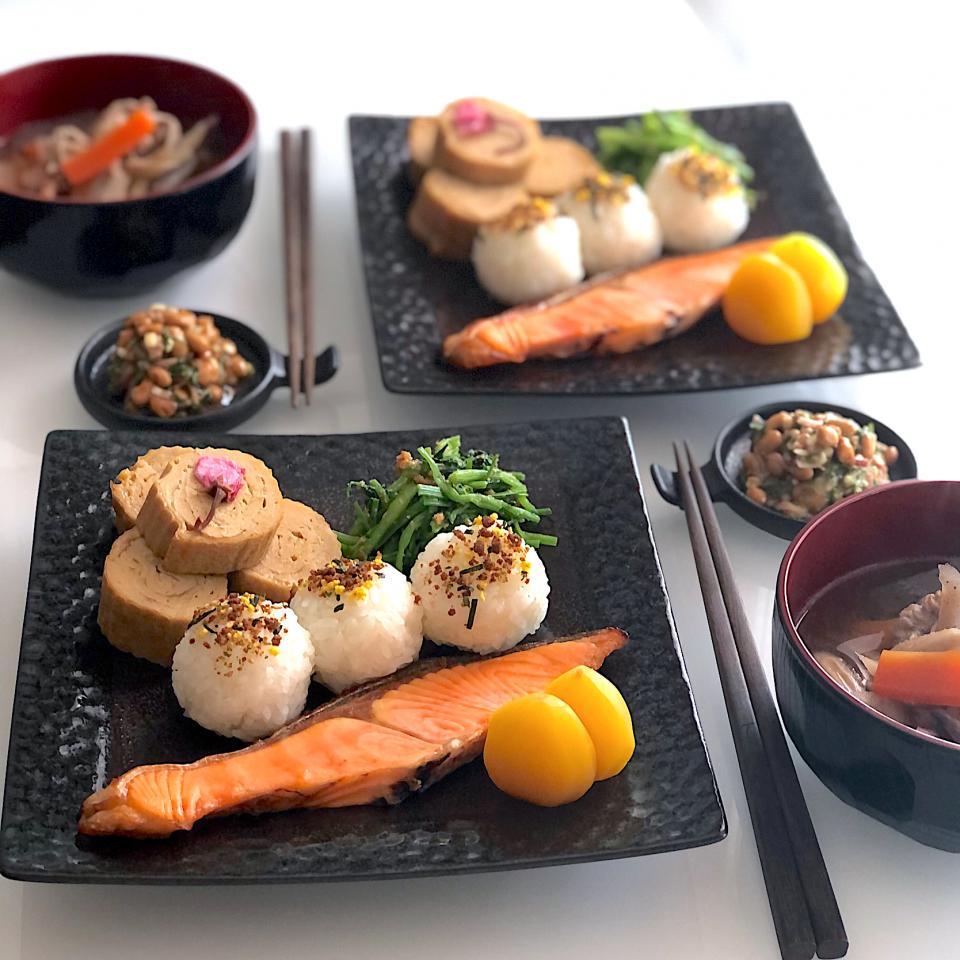 マシュマロde桜の卵焼き🌸朝ごはん