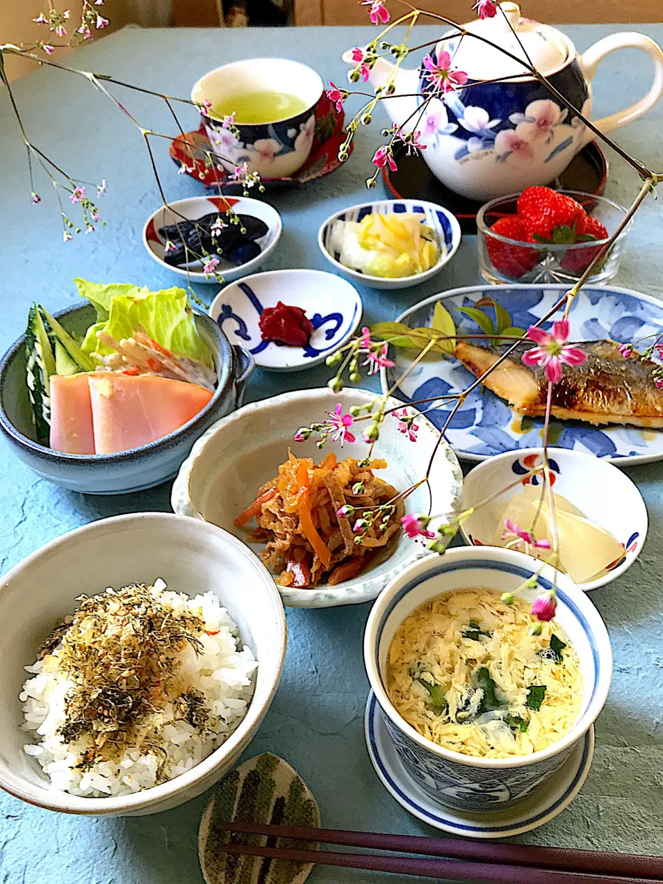 Snapdishの料理写真:私の朝ご飯🍚🥢|サミカさん