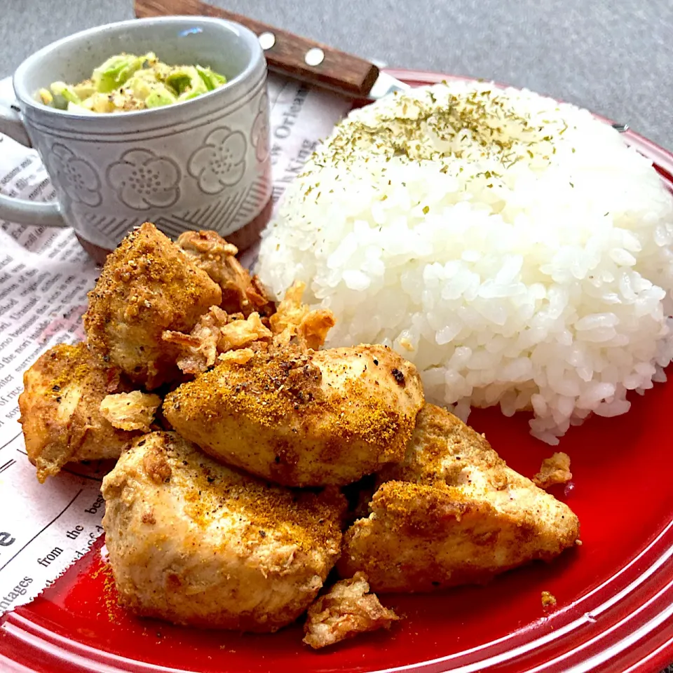 Snapdishの料理写真:タンドリーチキンプレート🐓🍛|ららさん