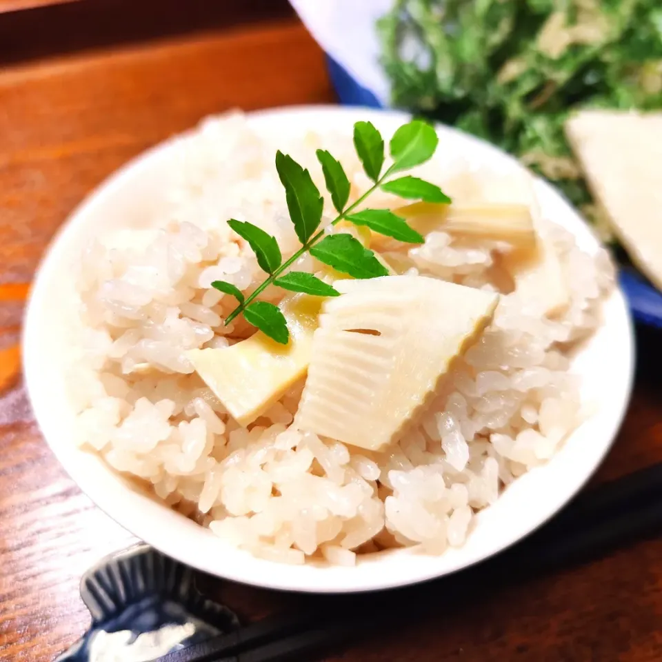 Snapdishの料理写真:たけのこご飯|マーガリンさん