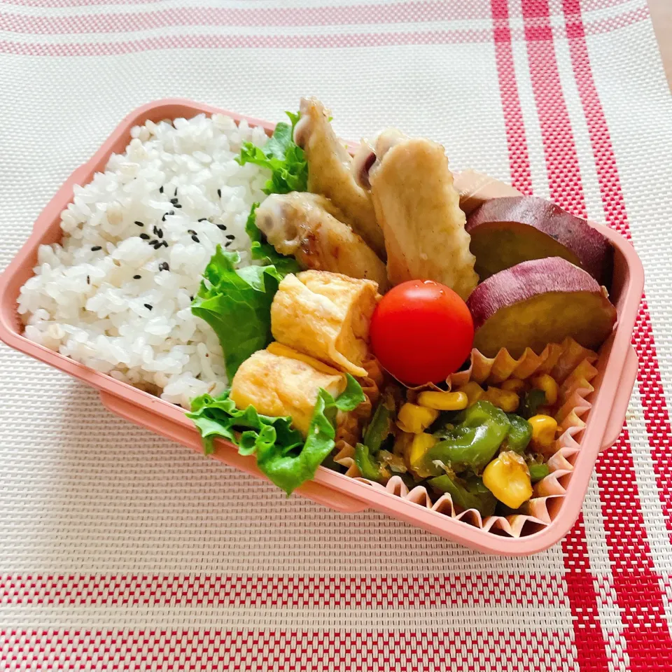 Snapdishの料理写真:2021/4/8今日のお弁当|kimiさん