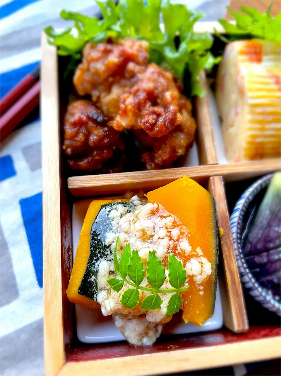 かぼちゃの鶏そぼろ餡かけ|藤田 まり子さん