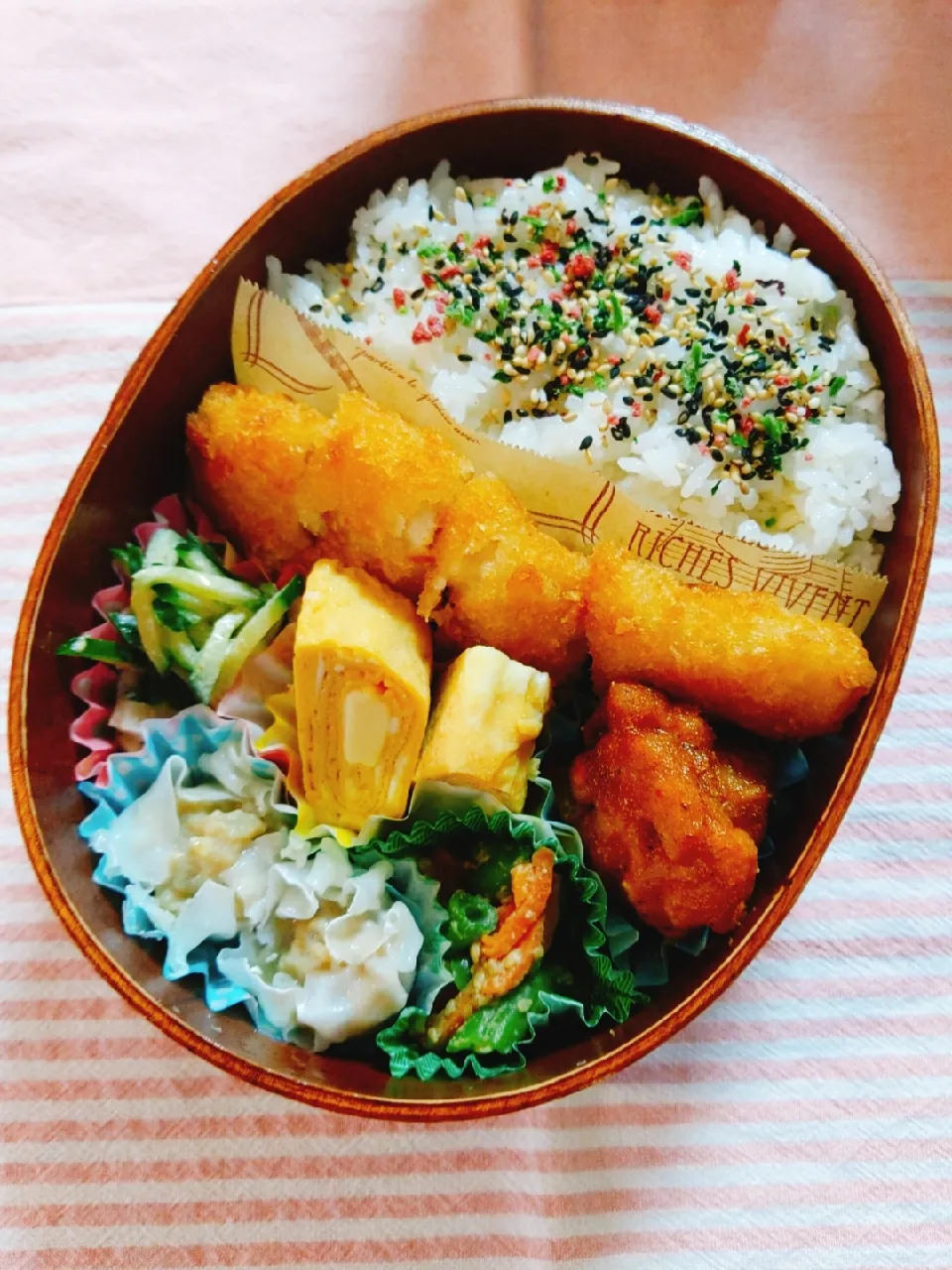 今日のお弁当🍱金曜日☀️|ゆかさん