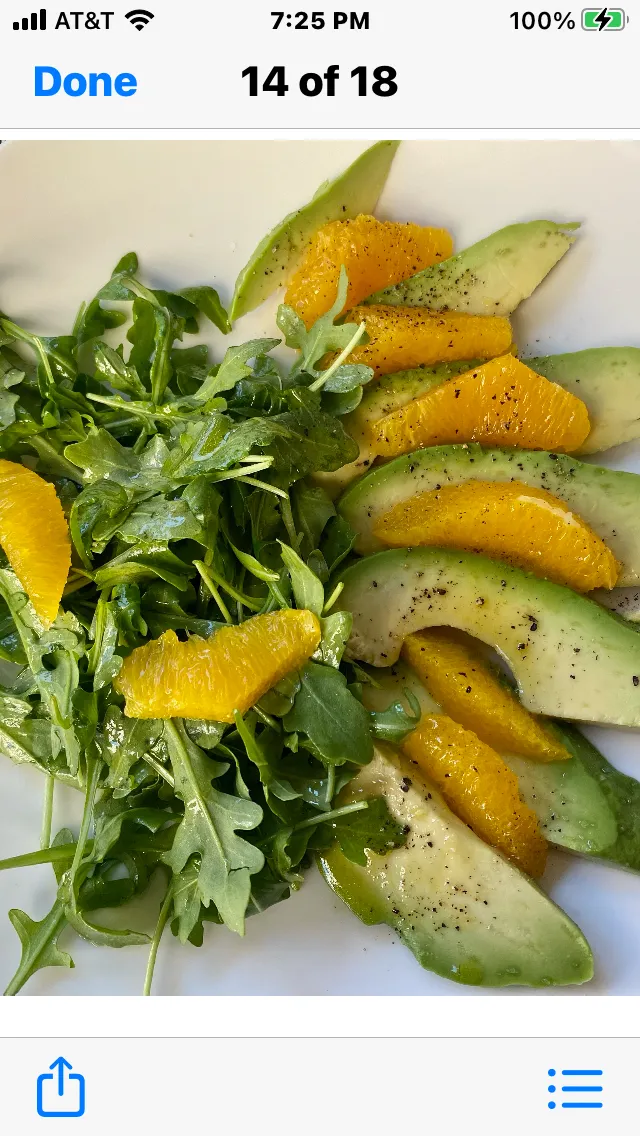 Arugula Salad with Avocado and Orange Salad|Christine pavelkaさん