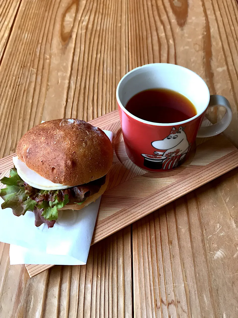 自家製酵母パンでランチ|tomopiさん