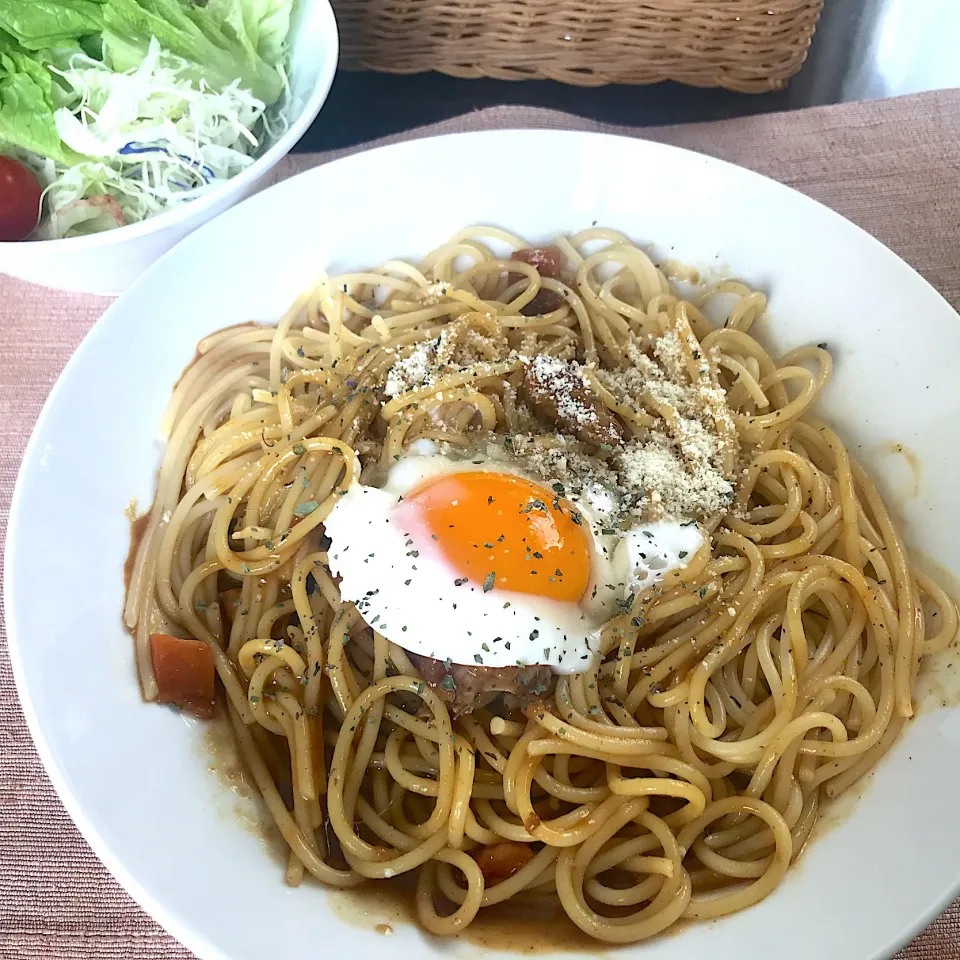 カレースパゲティ🍛🍝※焼きそばではありません|純さん