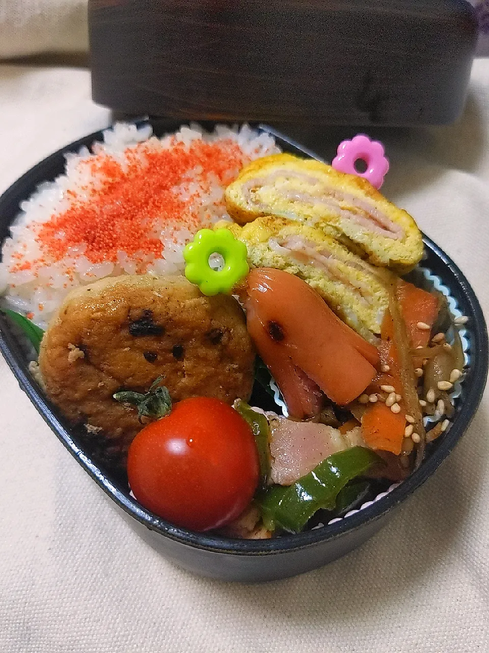 Snapdishの料理写真:お弁当2日目|ぽん⁎⋆*﻿さん