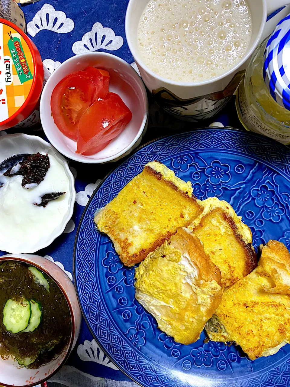 今日の朝ごはん。フレンチトースト。|くのっちさん