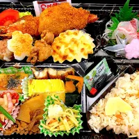 Snapdishの料理写真:今日の仕出し弁当|あんとさん