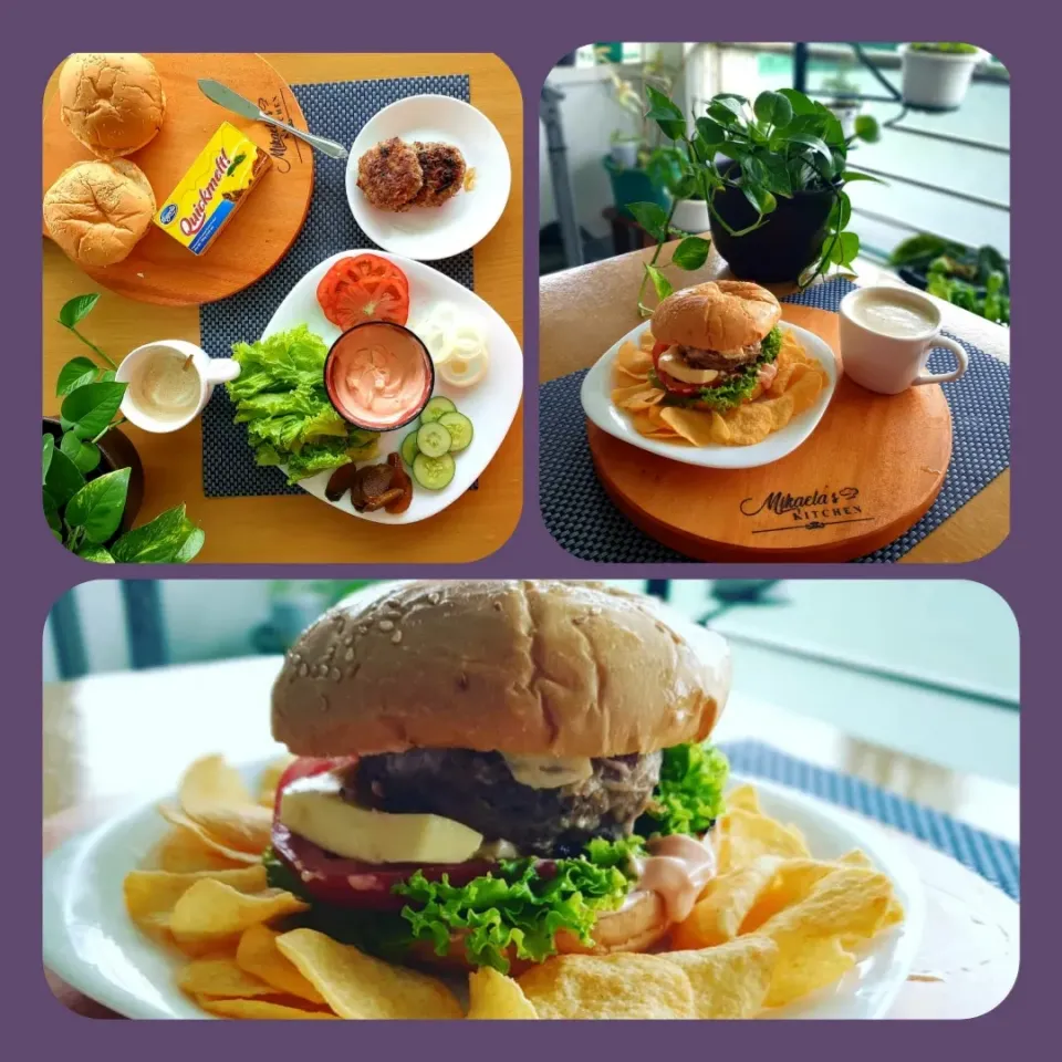 Beef Burger|Mikaela's Kitchenさん