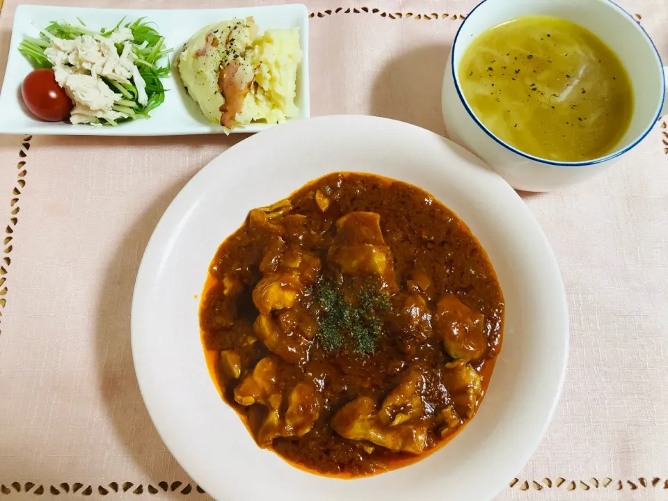 【ルーがない‼️】チキンのトマト煮込み|飛鳥さん