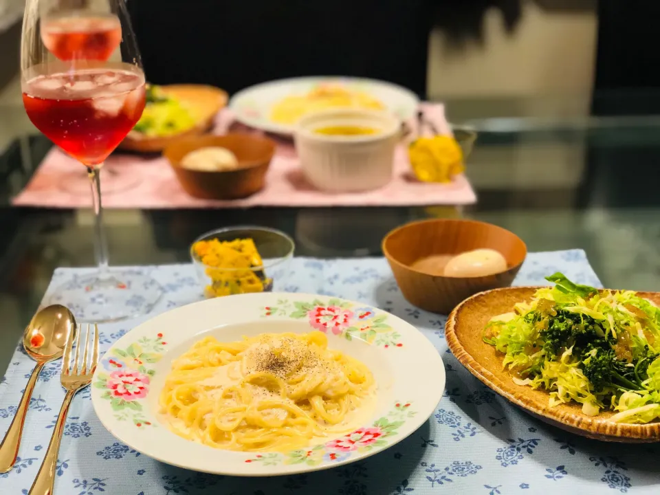 Snapdishの料理写真:Dinner with my mom🍷|Manami Tanoueさん