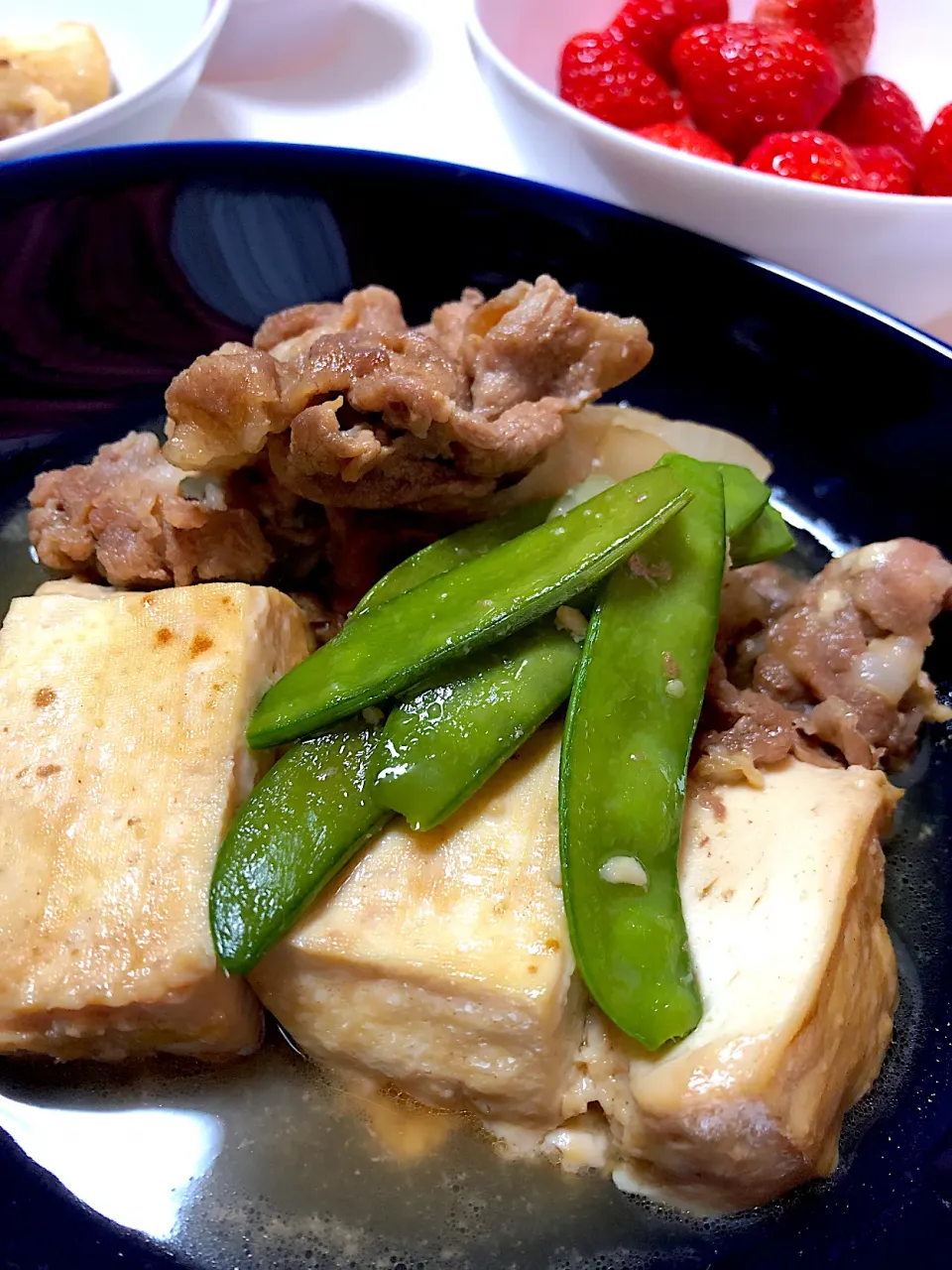 Snapdishの料理写真:ぶた肉豆腐|おさかなさん