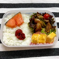 Snapdishの料理写真:中学生部活弁当|pink penguinさん