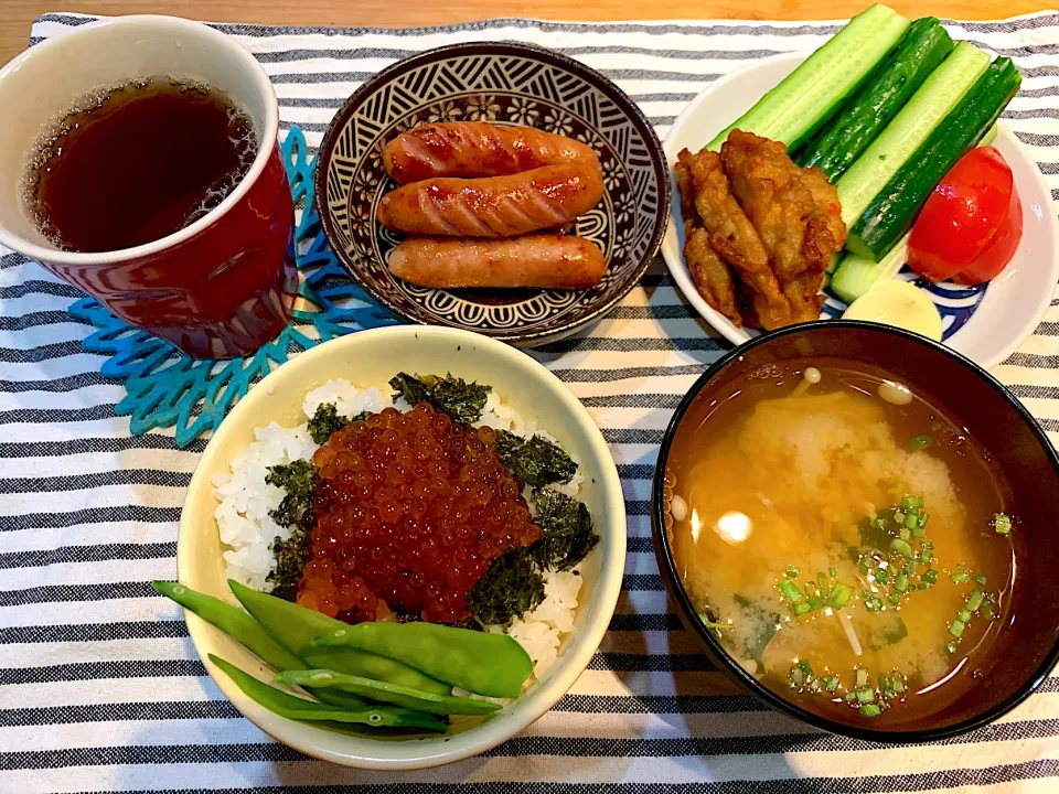 今日の晩御飯（R3.4.9）|え〜かさん