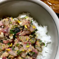 Snapdishの料理写真:なめろう丼|Rie Kobayashiさん