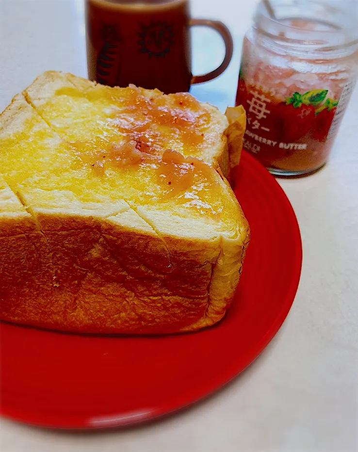 Snapdishの料理写真:花みつ 食パン|もっさんさん