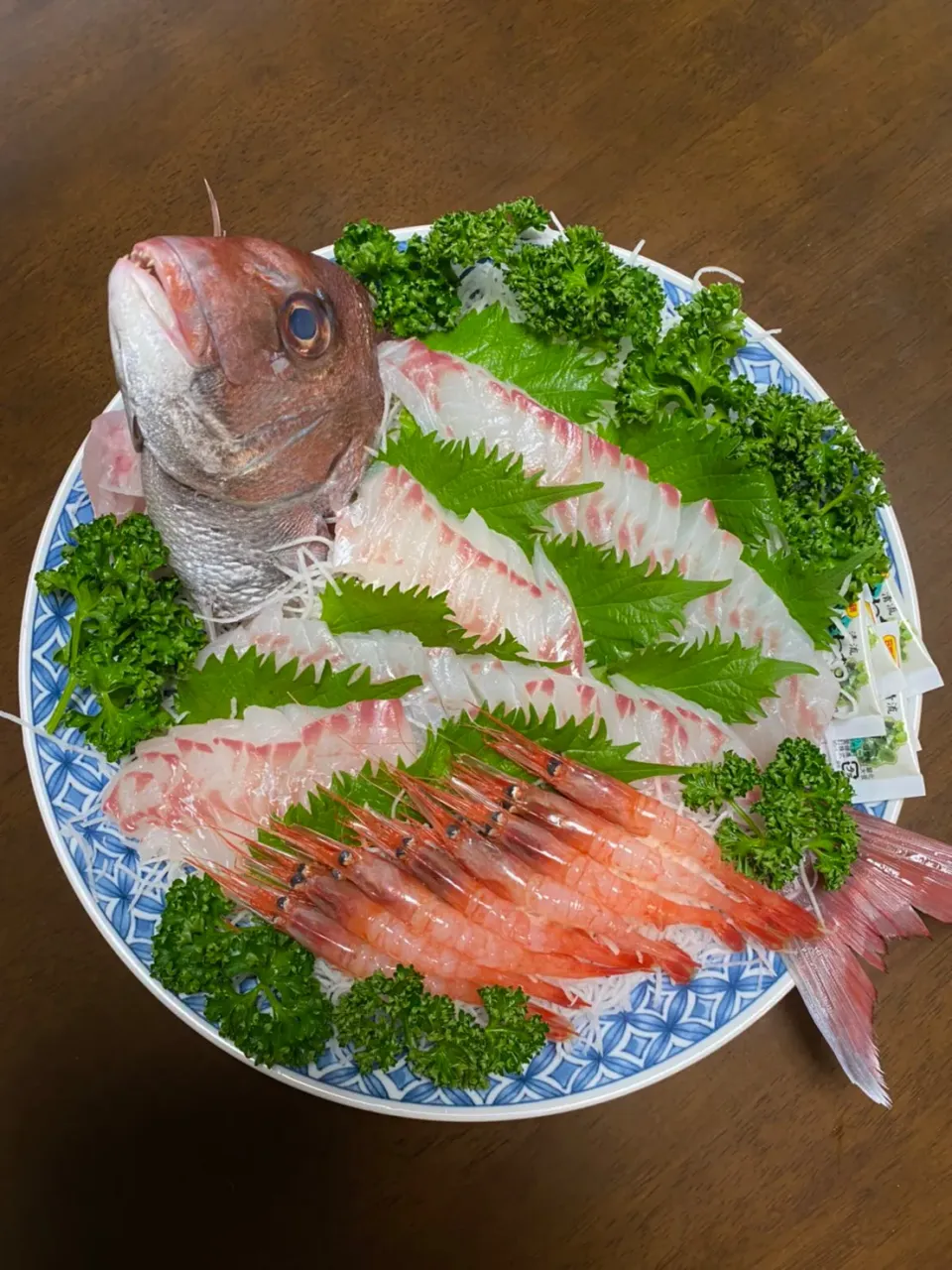 愛媛産　真鯛の姿造り|ヒロミ🏝🏝🏝🌺🏄🌊🐬🏄‍♀️🏄‍♂️🍹🐠👙🌺さん