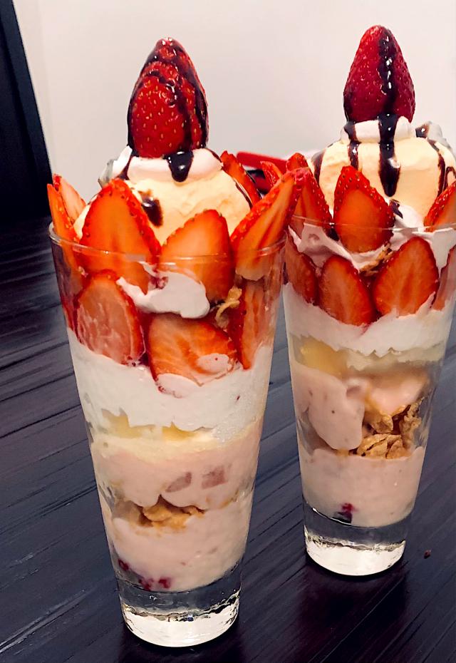 and F CAFE | いちご🍓も終盤に近づいてきましたね 春いちごを