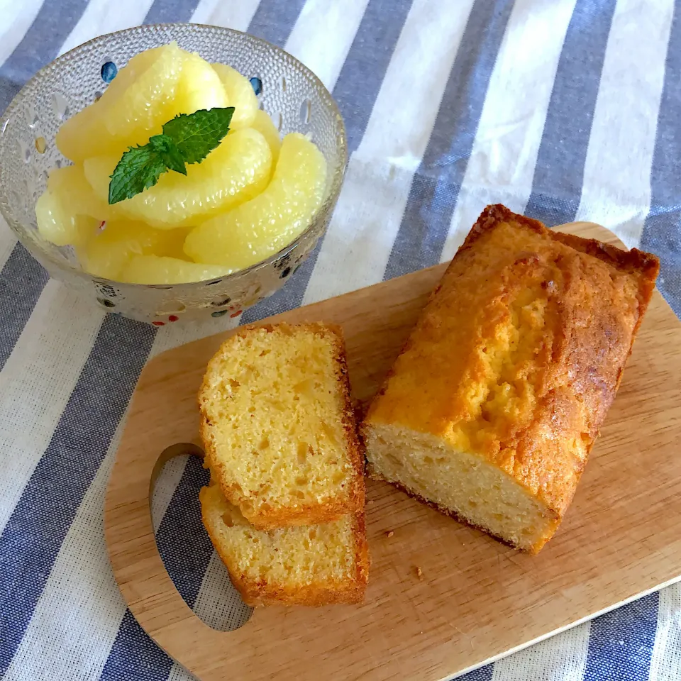 土佐文旦のパウンドケーキ🍊|natuさん