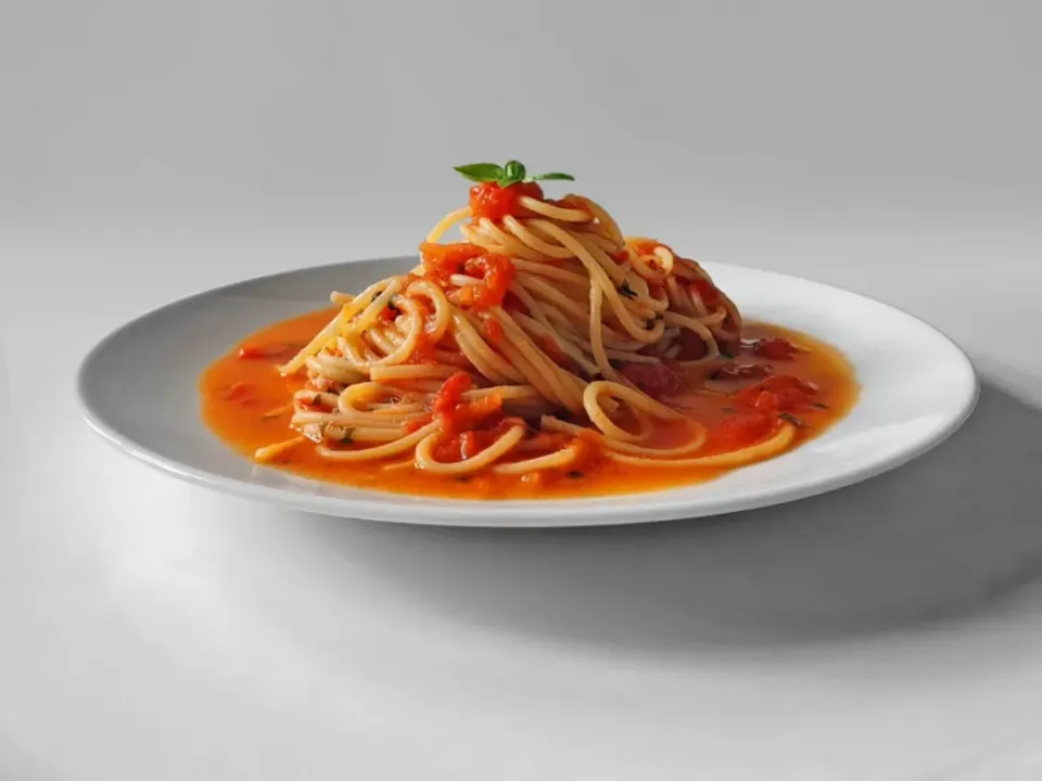 spaghetti alla napoletano 😍🍅|bolognesebologneseさん