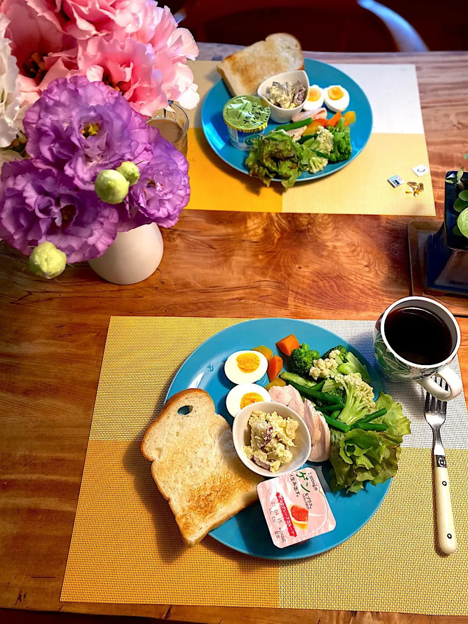 ローゼルさんちの朝ごはん　2021・4・11|ローゼルさん