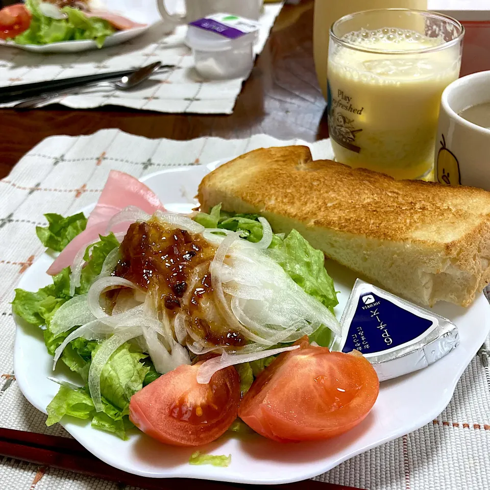 Snapdishの料理写真:新玉ねぎのサラダ🥗|akkoさん