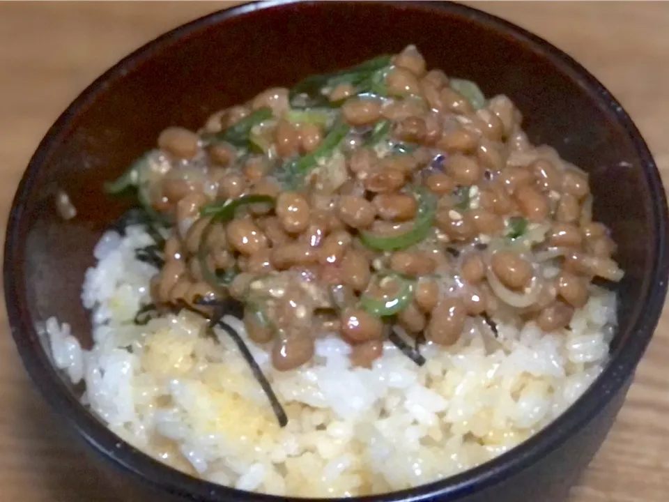 ☆たまごかけ納豆ご飯|まぁたんさん