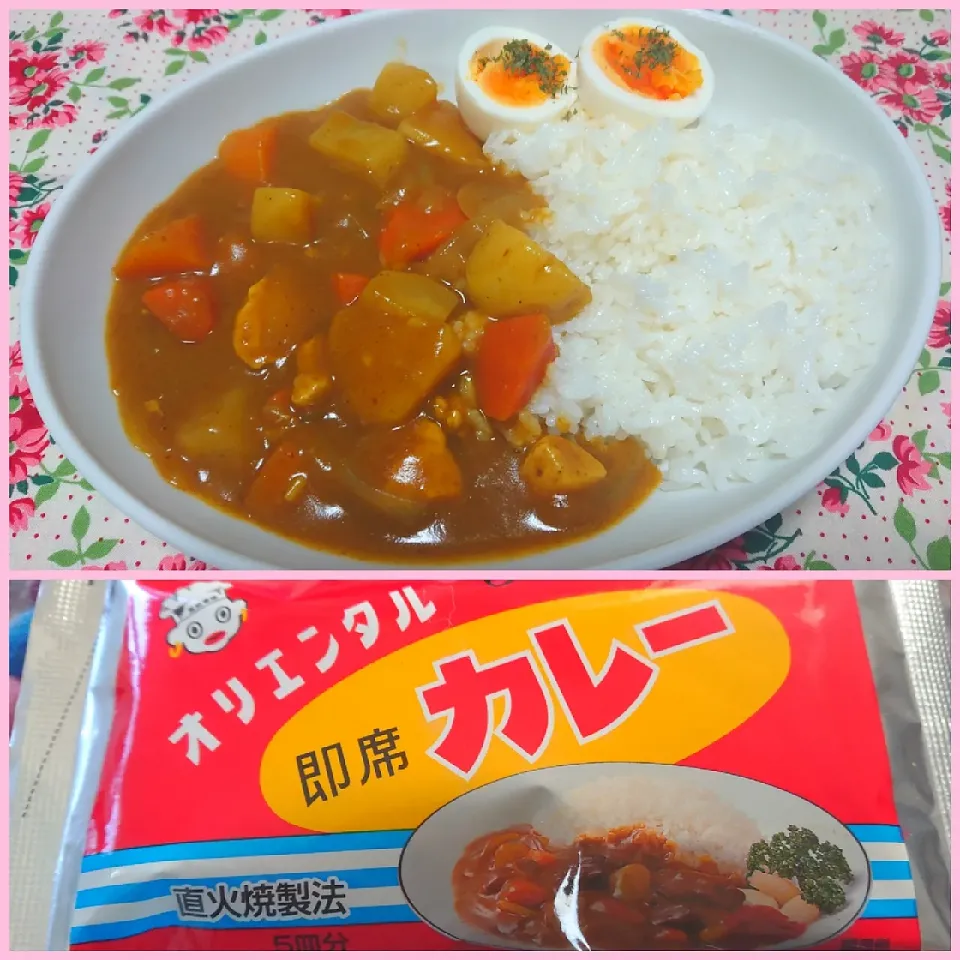 昭和の香りがするカレー🍛でチキンカレー✨|cocco+さん