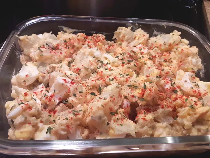 egg potatoe salad|Sophieさん