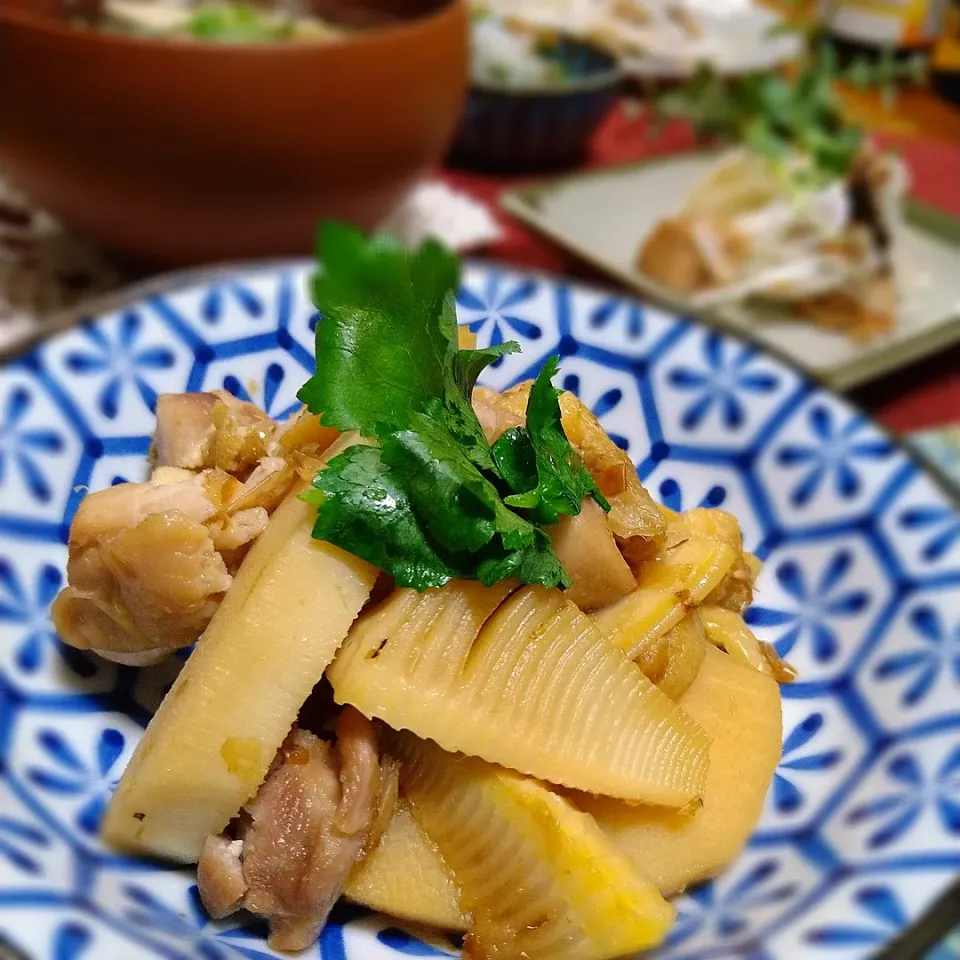 筍と鶏の煮物🤗🎶|とまと🍅さん