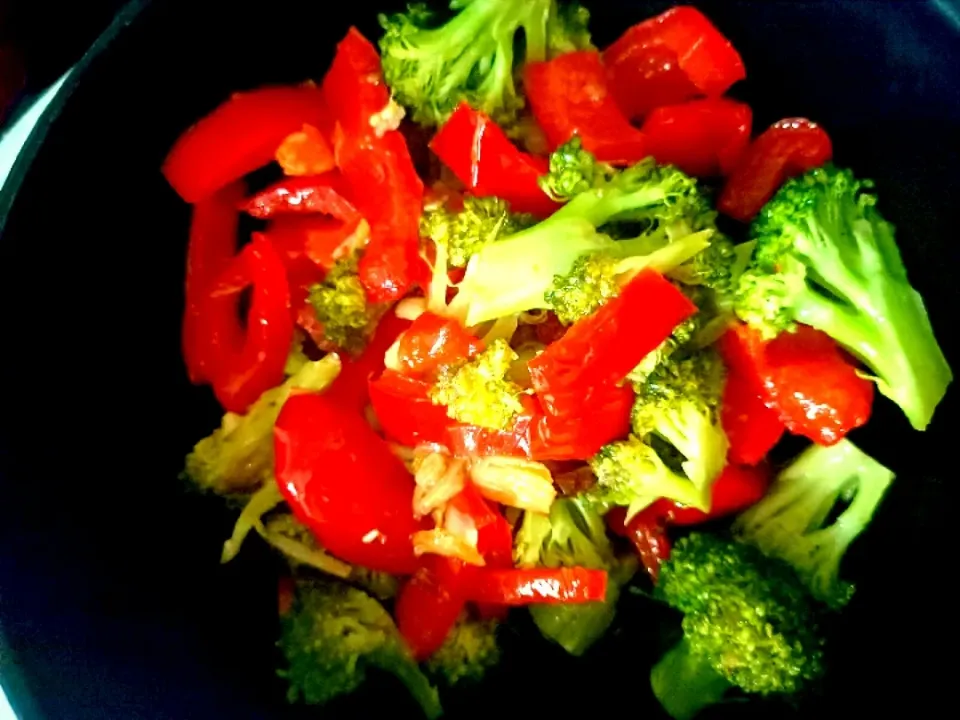 stirfried broccoli|Nermala Balasupramaniamさん