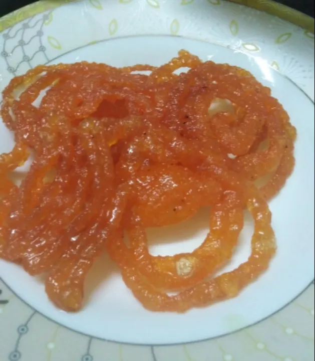 delicouse home made jalebi|fasting foodさん