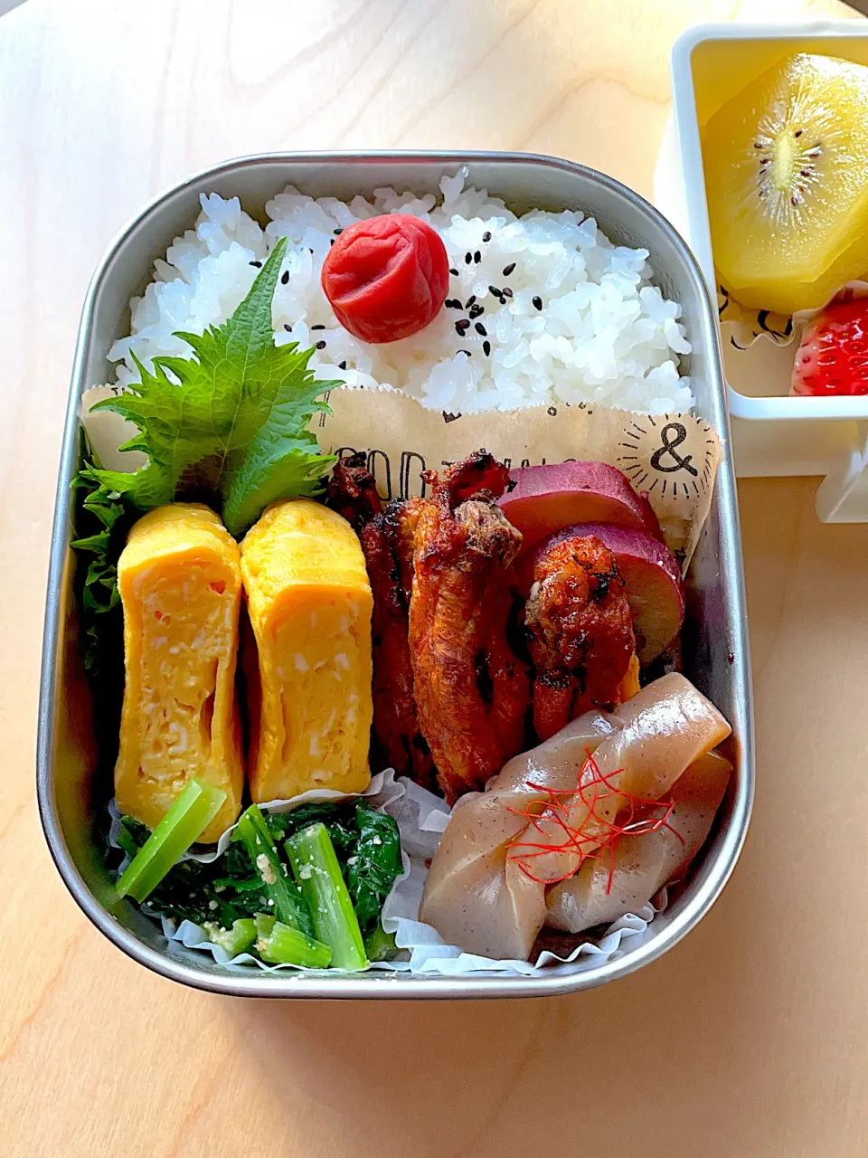 今日の中学生男子弁当🍱|はぴたさん