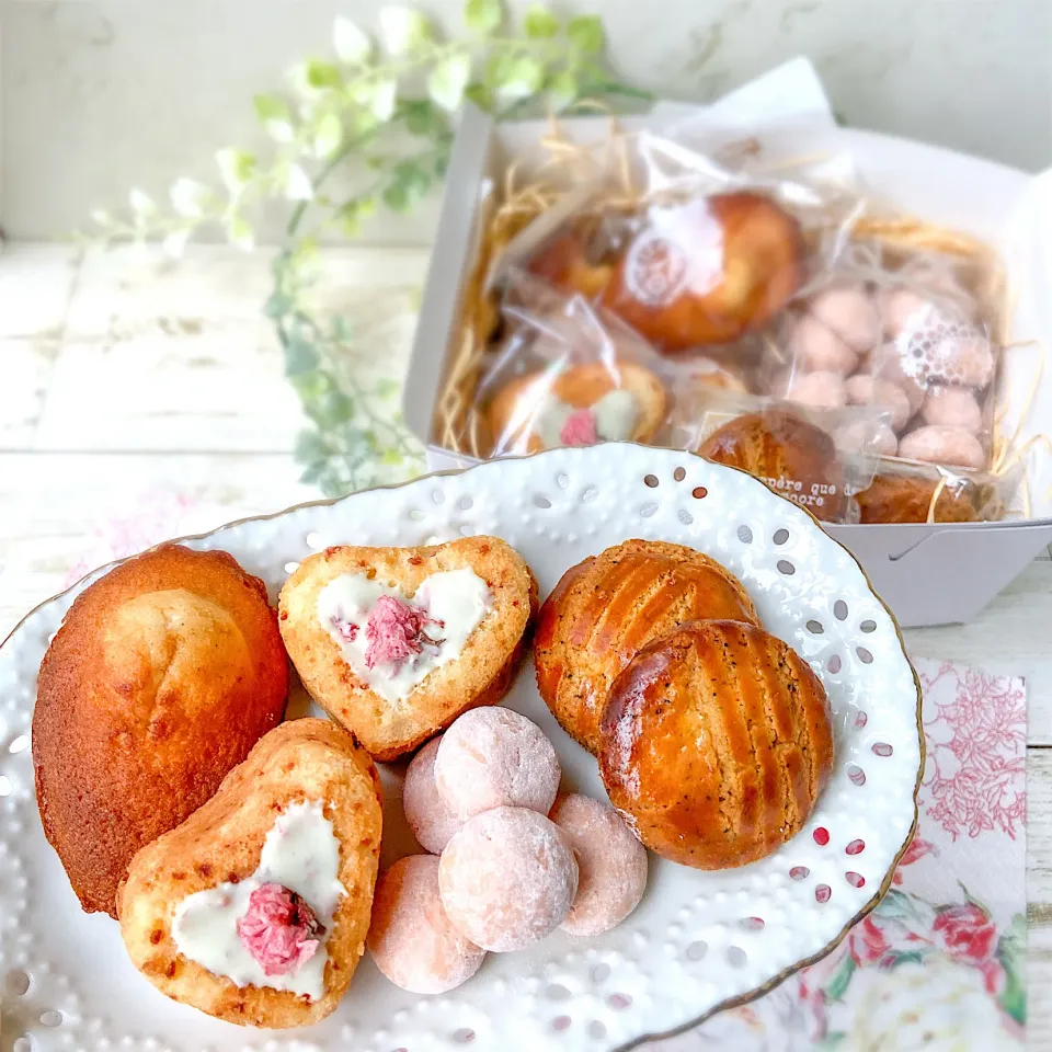 春の焼き菓子詰め合わせ🌸|hari-co ＊ はりこさん