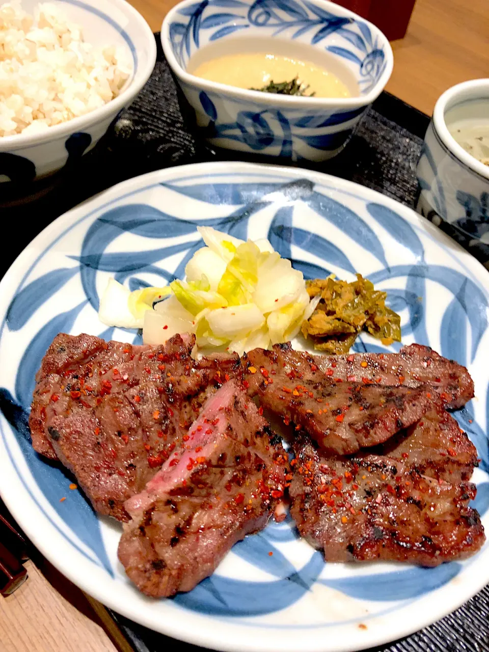 青葉の牛タン味比べランチ。|ツンコロさん