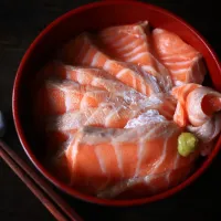 ラッキー！！サーモン丼！|ゆいか＊さくママさん