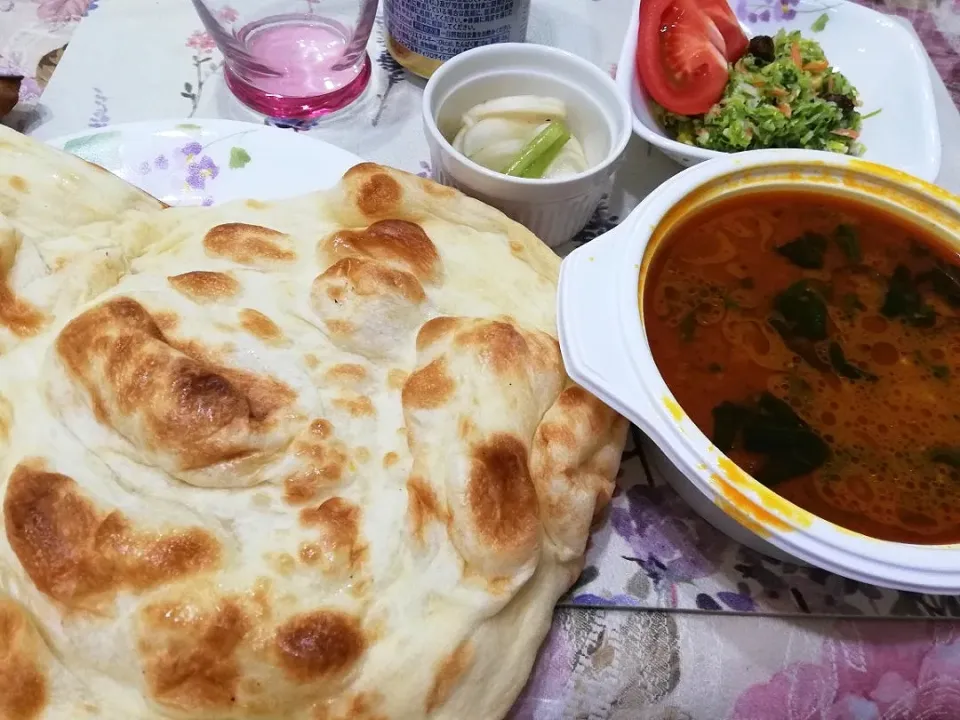 ''21,4/12
テイクアウトのスープカレーで晩ご飯😋|たえさん