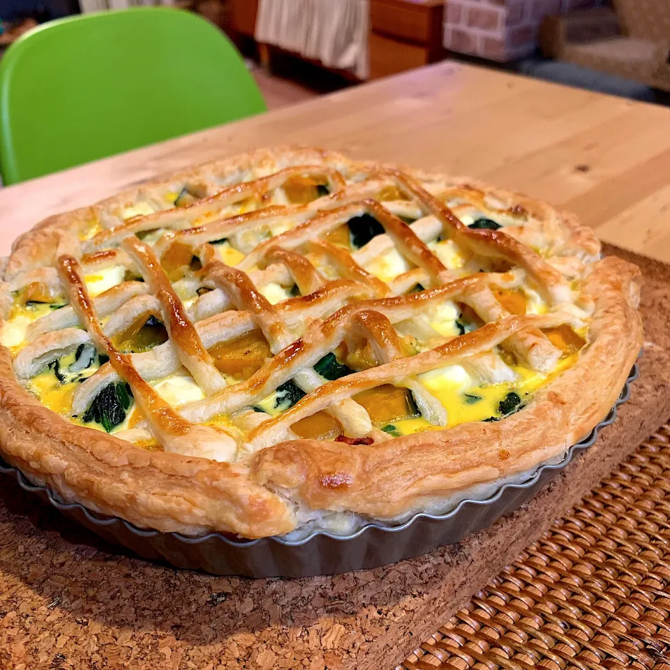 南瓜とクリームチーズのquiche✴︎|あやみんさん