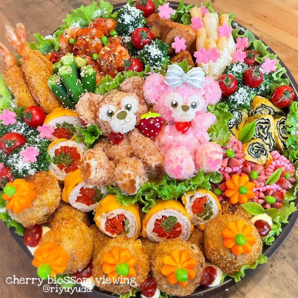 春ルンルンお花見弁当🌸|りゆさん