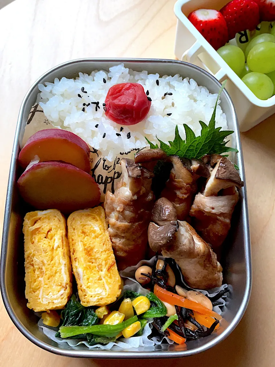 今日の中学生男子弁当🍱|はぴたさん