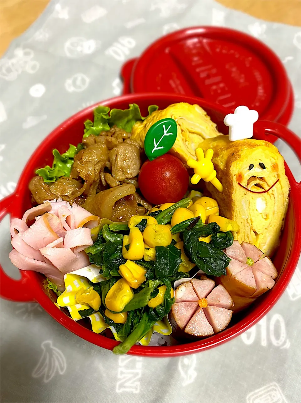 Snapdishの料理写真:4／13娘のお弁当|memeworld19さん