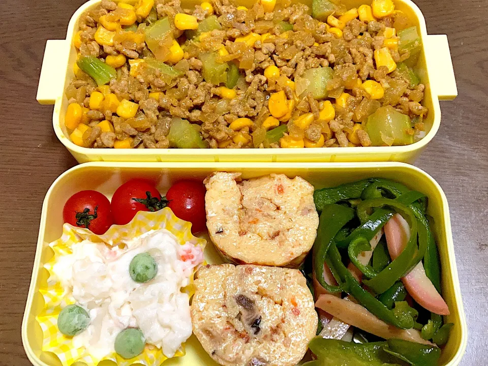 ブロッコリードライカレー弁当|料理嫌いを直したいさん